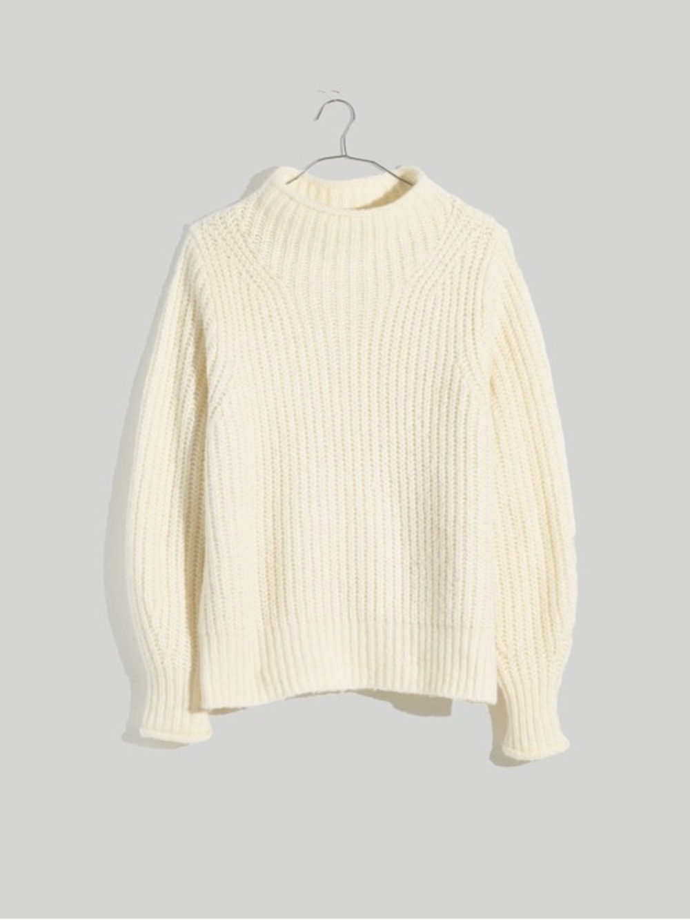 Madewell Sweater Wool Cream Women’s Size XS